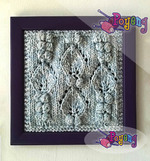 15.04.O-Framed Knitting: Bobbles 15.5x15.5cm